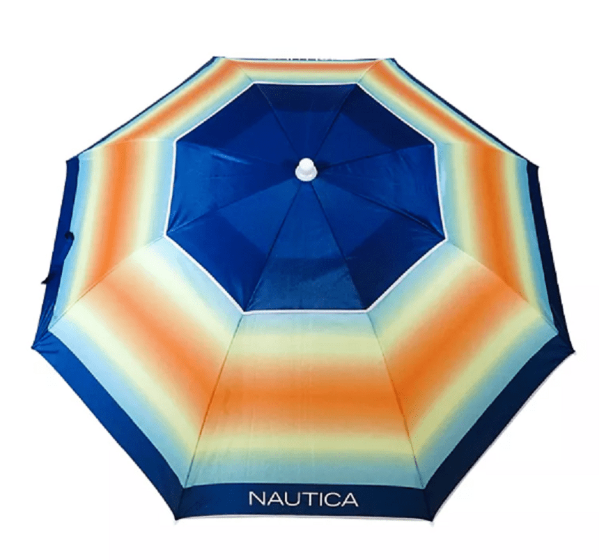 Nautica Beach Umbrella, Tropical Ombre
