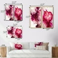 thumbnail image 4 of Designart "Joyful Eruptions in Raspberry Blush Revelry III" Abstract Liquid Ink Framed Wall Art Set Of 2 - Modern Pink Framed Wall Art Set Of 2, 4 of 6