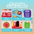 thumbnail image 4 of SaveJoy Montessori Activity Cube, 16-in-1 Interactive Baby Toys with Music, Educational Toddler Toys for 6-36 Months, Baby Girl Toys & Infant Learning Gift, 4 of 9