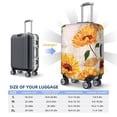 thumbnail image 6 of Bingfone Sunflower 5 Luggage Cover Washable Suitcase Cover Protector Anti-Scratch Suitcase Cover Fits 18-32 Inch Luggage (without luggage), 6 of 9