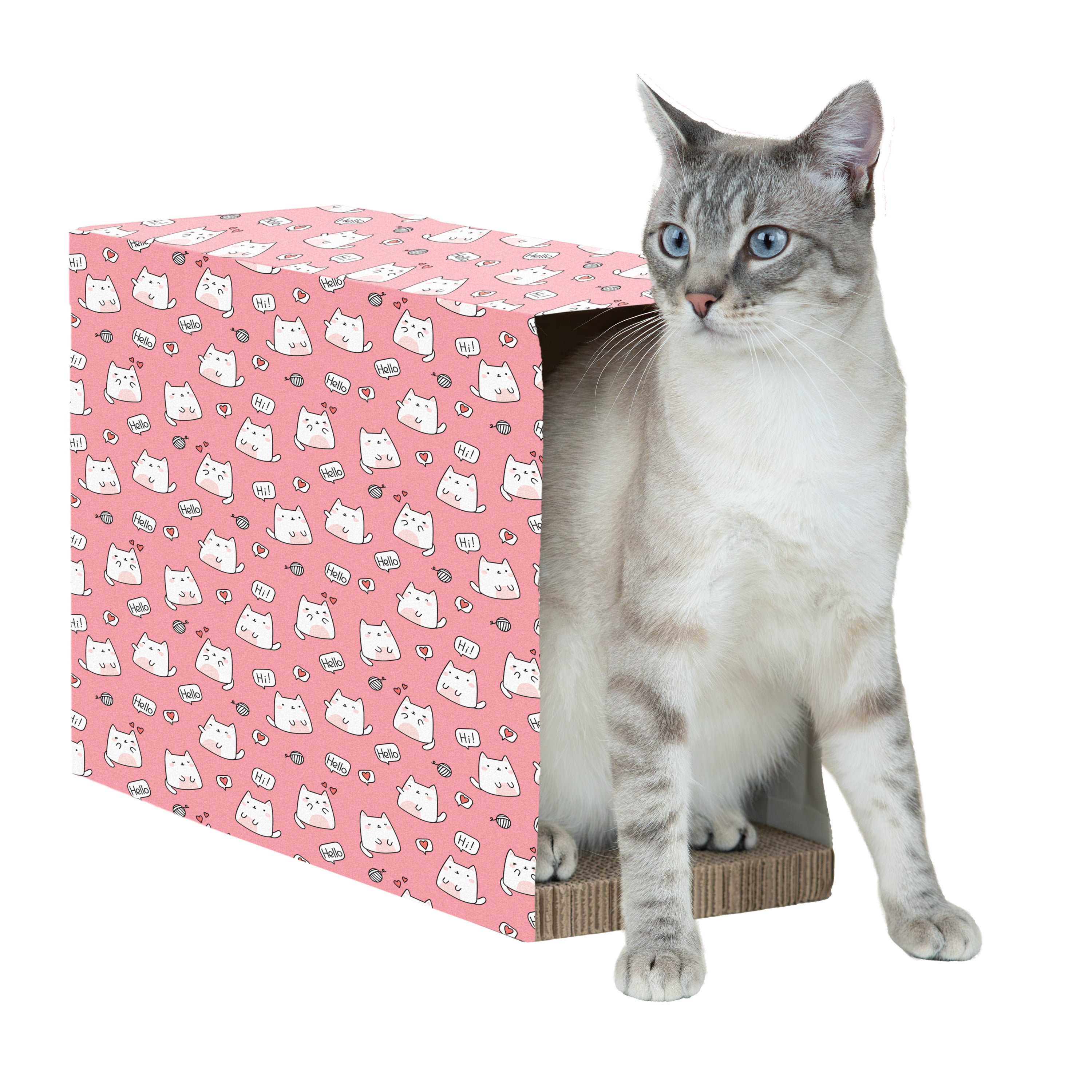 Kitty City Paper Bag Scratchers for Cats, Cat Print Paper Bag