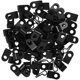thumbnail image 5 of 200 clips para luces de cuerda de 5 mm para cable Ethernet. Clip de montaje para luces de cuerda., 5 of 6