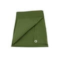 6' x 8' Green Canvas Tarp 12oz Heavy Duty Water Resistant