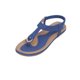 thumbnail image 2 of Sandalias de mujer, zapatos frescos de verano, zapatos de playa, sandalias de pellizco de estilo romano de tacón plano Wmkox8yii shjk1393, 2 of 4