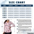 thumbnail image 7 of Jeiento Women's Golf Shirts, Moisture Wicking, Pink Snowman House Leisure Tops, Long Sleeve V Neck Quick Dry Breathable Top for Yoga, Hiking and Winter Leisure, 7 of 7
