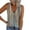 Blue, variant on Womens Tank Tops Ribbed Knit Tank Tops Casual Sleeveless Tops V Neck Fitted Shirts Blouse