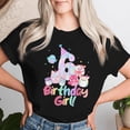 thumbnail image 2 of Birthday Girl 6th Birthday T-Shirt for Girls and Women – Cute Squish Squad Mallow Theme Party Outfit, Kawaii Cartoon Character Tee, Fun 6 Year Old Birthday Gift Idea, Colorful Celebration Clothing, 2 of 3