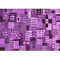 thumbnail image 1 of Ahgly Company Indoor Rectangle Abstract Purple Contemporary Area Rugs, 8' x 10', 1 of 4