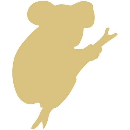 Cutout Unfinished Wood Zoo Theme Kids Nursery Wildlife MDF Shape Canvas 1 (24")
