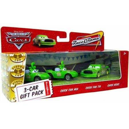 Disney Cars Multi-Packs Chick Hicks 3-Car Gift Pack Diecast Car Set