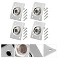 thumbnail image 3 of GETAJGHSD 4Pack Stainless Steel Acoustic Guitar End Pin Socket Electric Guitar, 3 of 6
