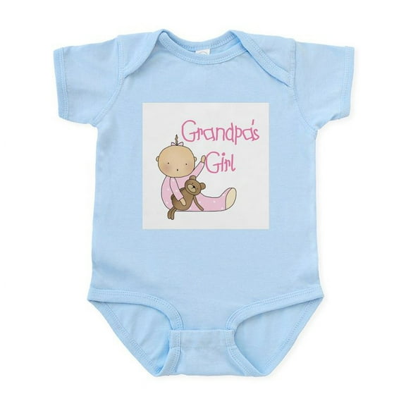 CafePress - Grandpa's Girl Infant Bodysuit - Baby Light Bodysuit