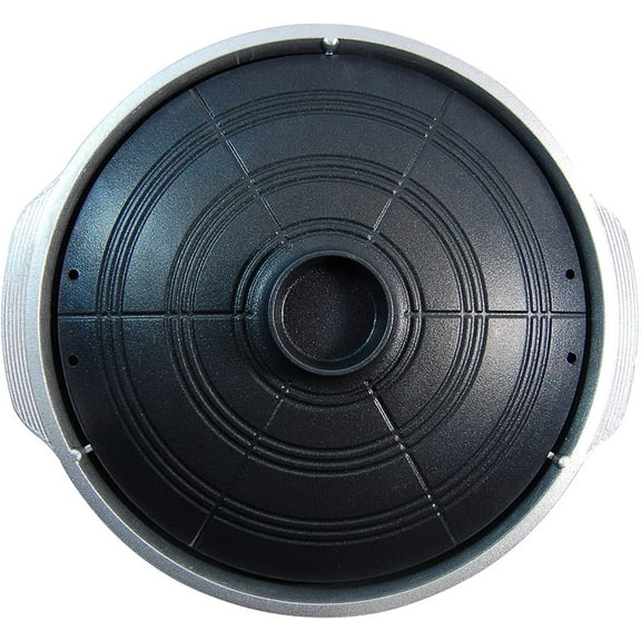 COOKKING - Korean Traditional BBQ Grill Pan, Cauldron Lid Shape - Stovetop Nonstick Indoor/Outdoor Smokeless BBQ Cast Aluminum Grill Pan