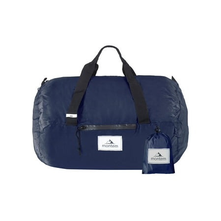 Montem Otavalo Duffle Bag Travel Packable Duffel Overnight Weekender Blue