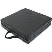 Briggs Healthcare Deluxe Seat Lift Cushion, 6x16x4 Inch, Black-1 Each