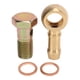 thumbnail image 1 of Kit de montaje de perno Banjo M12 X 1,5mm con 2 arandelas, adaptador de montaje de freno Banjo de aleación de aluminio para coche, 1 of 14