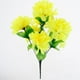 thumbnail image 5 of 12 Ramo Artificiales De Crisantemo, Flores De Cementerio, Decoración Del Hogar, Amarillo se describe, 5 of 8