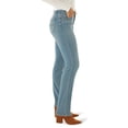 thumbnail image 3 of Lee Women's Ultra Lux Mid-Rise Slim Fit Straight Leg Jean, Westweave, 8, 3 of 7