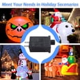 thumbnail image 2 of Adaptador inflable de repuesto DONGERMAER para patio de Navidad 12 V 1 A, 2 of 7