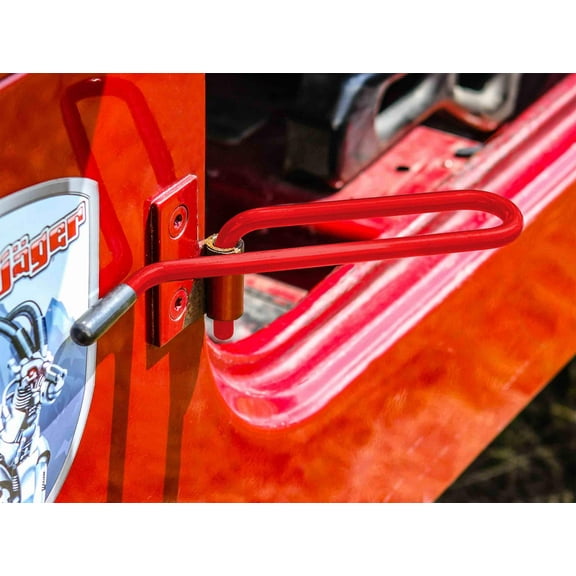 Steinjäger Exterior Accessories Wrangler YJ 1987-1995 Foot Pegs Red Baron