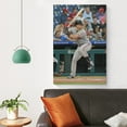 thumbnail image 4 of Buster Posey Poster Canvas Poster Canvas Art Poster and Wall Art Picture Print Modern Family bedroom Decor Posters 20x30inch(50x75cm), 4 of 6