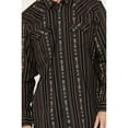 thumbnail image 3 of Moonshine Spirit Men's Towers Vertical Dobby Striped Print Long Sleeve Snap Multi Medium, 3 of 4
