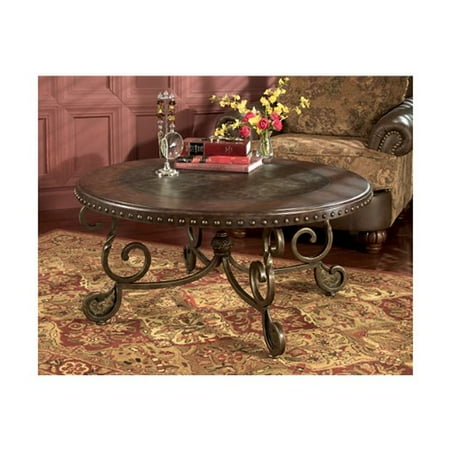 Signature Design By Ashley Rafferty Brown Round Tail Table Signature Design By Ashley Rafferty Brown Round Tail Table