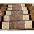thumbnail image 1 of Gloria Non Slip Rubber Back Washable Indoor Stair Rug Mat Stair Treads Carpet Set of 7, 1 of 6