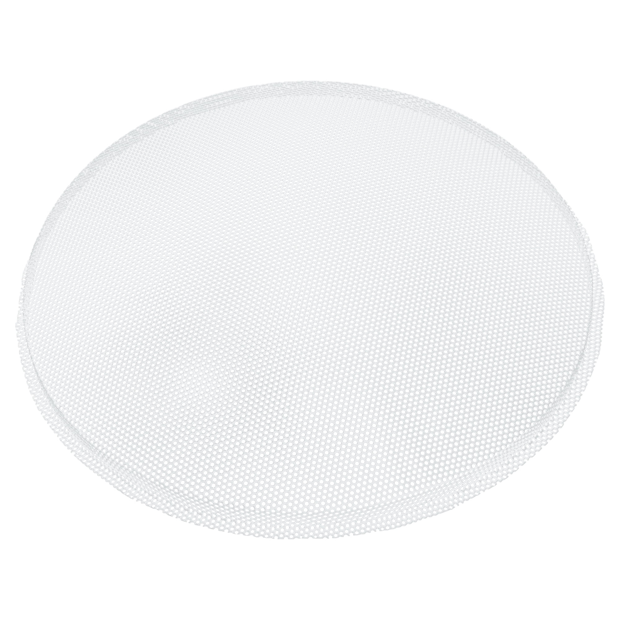 Unique Bargains 1 Pcs Universal 9 Inch Speaker Grills Mesh for Audio Subwoofer 235x245x12mm Grille without Frame White