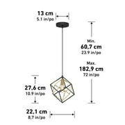 Artika Mini Imperium Black & Gold Pendant