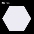thumbnail image 3 of 200 Count Hexagon Paper Piecing Paper for Quilting, 1.5-Inch English Paper Piecing Template, Foundation Paper Pieces Patchwork Supplies, 3 of 7