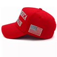 thumbnail image 4 of Trump 2024 Maga Red Hat 45-47 Baseball Cap Make America Great Again, 4 of 5