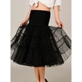 thumbnail image 1 of Vestido de Navidad de manga larga para mujer, bata Vintage, Swing Pinup, elegante, estampado informal, negro, invierno, 50S, 60S, 1 of 5