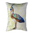 thumbnail image 1 of Betsy Drake NC1018 Coussin Intérieur & Extérieur 16 x 20 Po. Fancy Heron Non-Cordé, 1 of 1