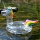 thumbnail image 4 of Kids Unicorn Swimming Ring Inflatable Swimming Pool Float for Kids Beach Floatie with Glitters Swimming Tube Pool Inflatable Toys Pool Party Summer To, 4 of 5