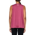 thumbnail image 2 of Camiseta sin mangas Under Armour Tech 659 Fucsia Dusk White para mujer, 2 of 3