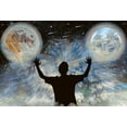 thumbnail image 2 of Bolokofsky, Ronald 24x18 Black Ornate Wood Framed with Double Matting Museum Art Print Titled - The World Is Mine, 2 of 4