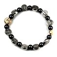 thumbnail image 2 of Bracelet Saint Benedict Bijoux Religieux Bracelet Patron Saint Extensible, 2 of 2