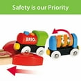 thumbnail image 5 of BRIO My First Railway – 33727 Beginner Pack | Wooden Toy Train Set for Kids Age 18 Months and Up, 5 of 10