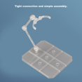 thumbnail image 3 of Stand 10 Sets Action Figure Stand Transparent Acrylic Anime Figure Display Stand Support Holder Base, 3 of 7