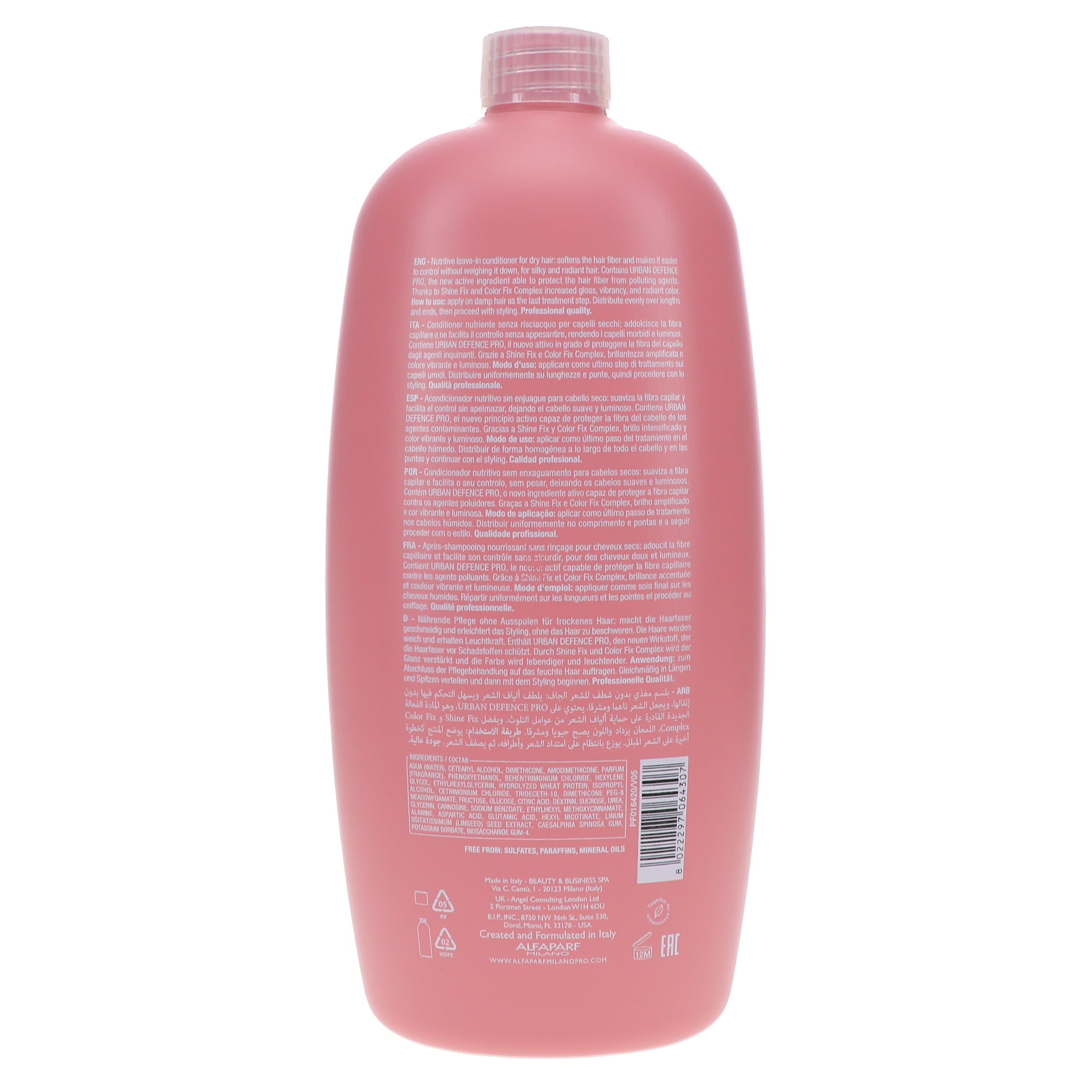 AlfaParf - Semi Di Lino Moisture Nutritive Leave-in Conditioner (Dry Hair) - 1000ml/33.8oz