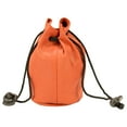 thumbnail image 3 of Genuine Leather Drawstring Coin Pouch, 3 of 4