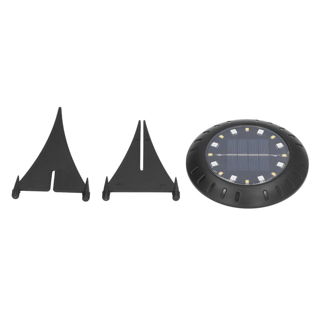 Luces LED solares para suelo RGB para exteriores, con iluminación blanca cálida, carga automática y resistente al agua IP67
