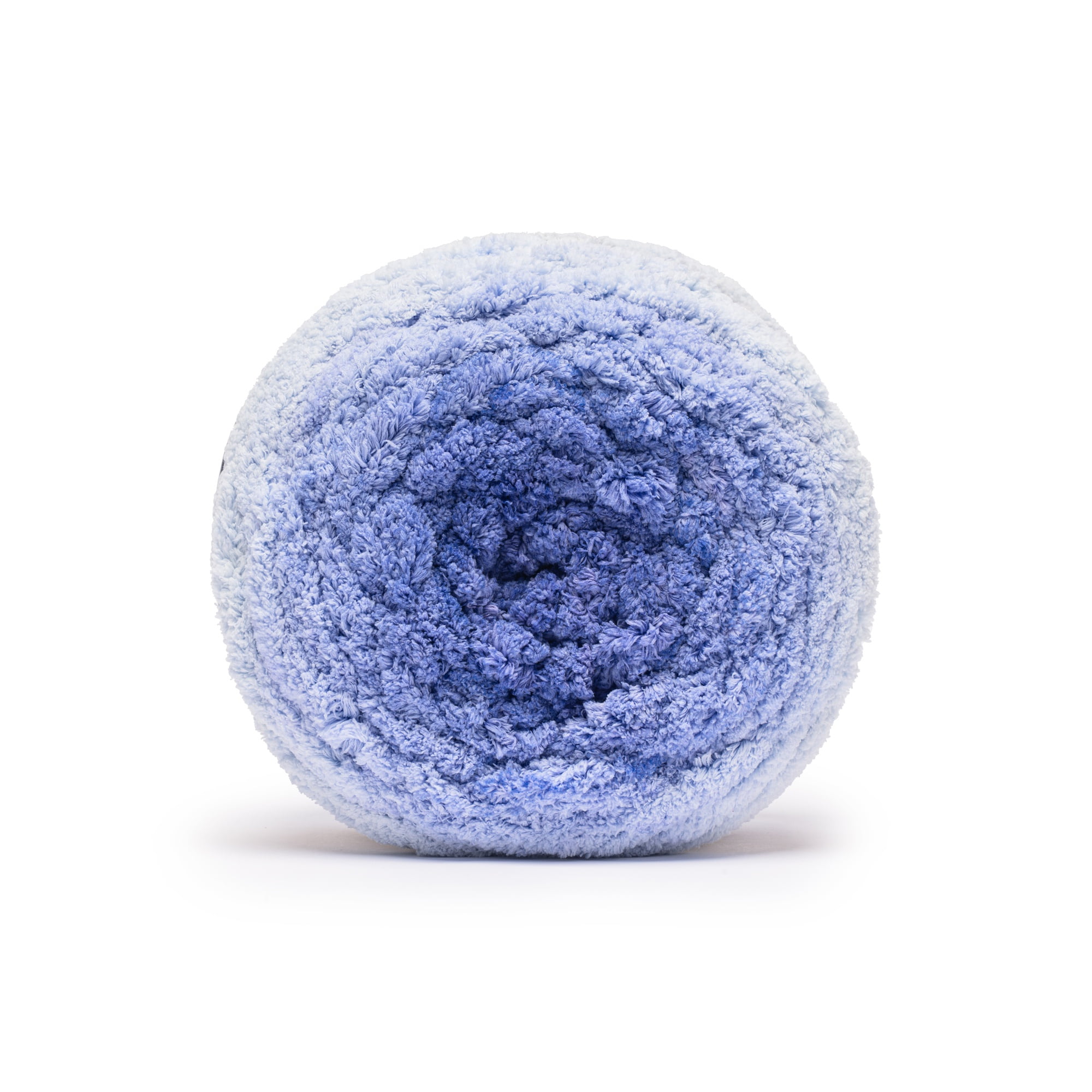 Laine jumbo en polyester Bernat® Blanket Exthick Perfect Phasing™ n° 7, bleu électrique, 600 g (21,2 oz), 60 m (65 yards)