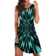 thumbnail image 2 of WILLBEST Vestidos Casuales para Mujer Verano Vestidos de Verano para Mujer Moda Ojo de Cerradura sin Mangas Tanque Boho Estampado Floral Casual Playa Mini Vestido Mediana​​, 2 of 3