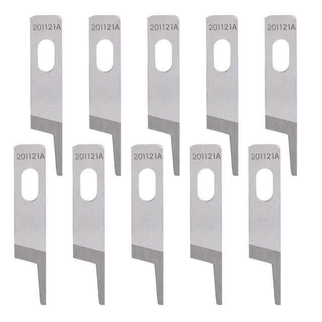 Accessoires pour Machine à Coudre, 10 Pcs Pièces de Machine à Coudre en Acier Surjeteuse Performance