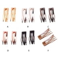 thumbnail image 3 of Guardurnaity Adornos para el cabello Clip lateral de primera Regalo significativo a la moda Accesorios de joyería Clip de cierre a presión Ropa, zapatos y accesorios Miscelánea Negro, 3 of 6
