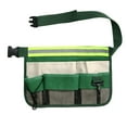 thumbnail image 1 of Speravity Riñonera de herramientas, correa ajustable de repuesto portátil, destornillador de electricista, bolsas de almacenamiento de pegamento, bolsa Herramientas eléctricas verde tipo 2, 1 of 6