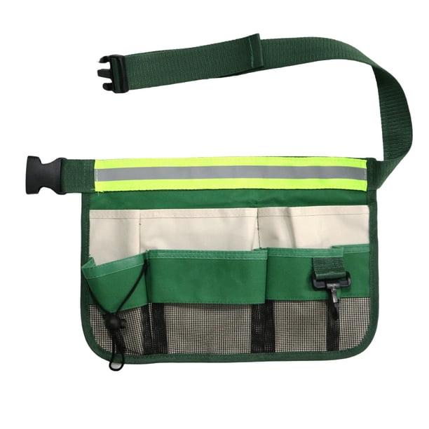Bolsa de cintura Eigraketly para herramientas tela Oxford verde tipo 2