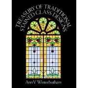 Treasury of Traditional Stained Glass Designs [Paperback - Used]